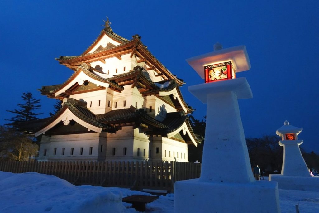 弘前城雪燈籠まつり