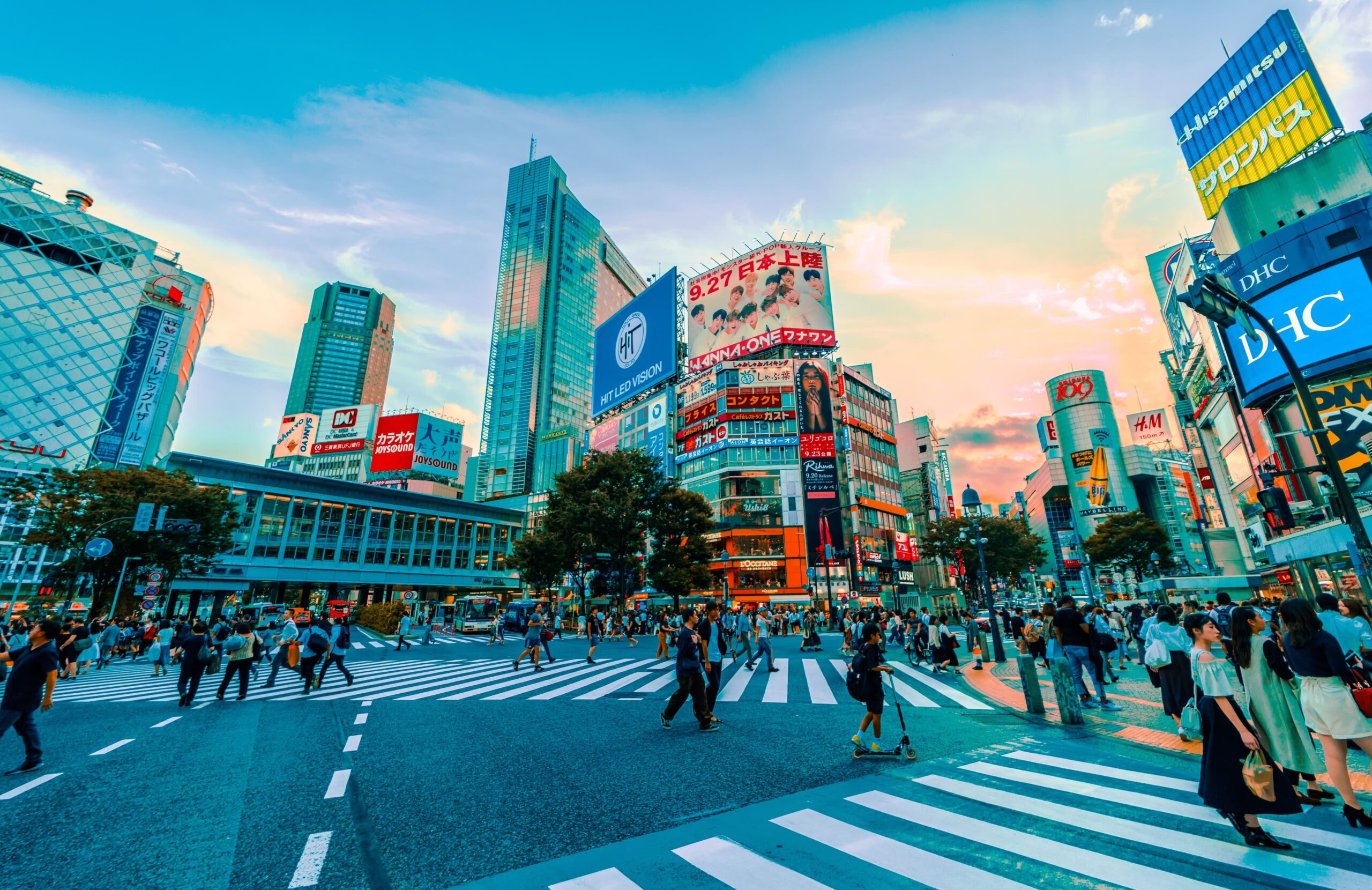 渋谷の街